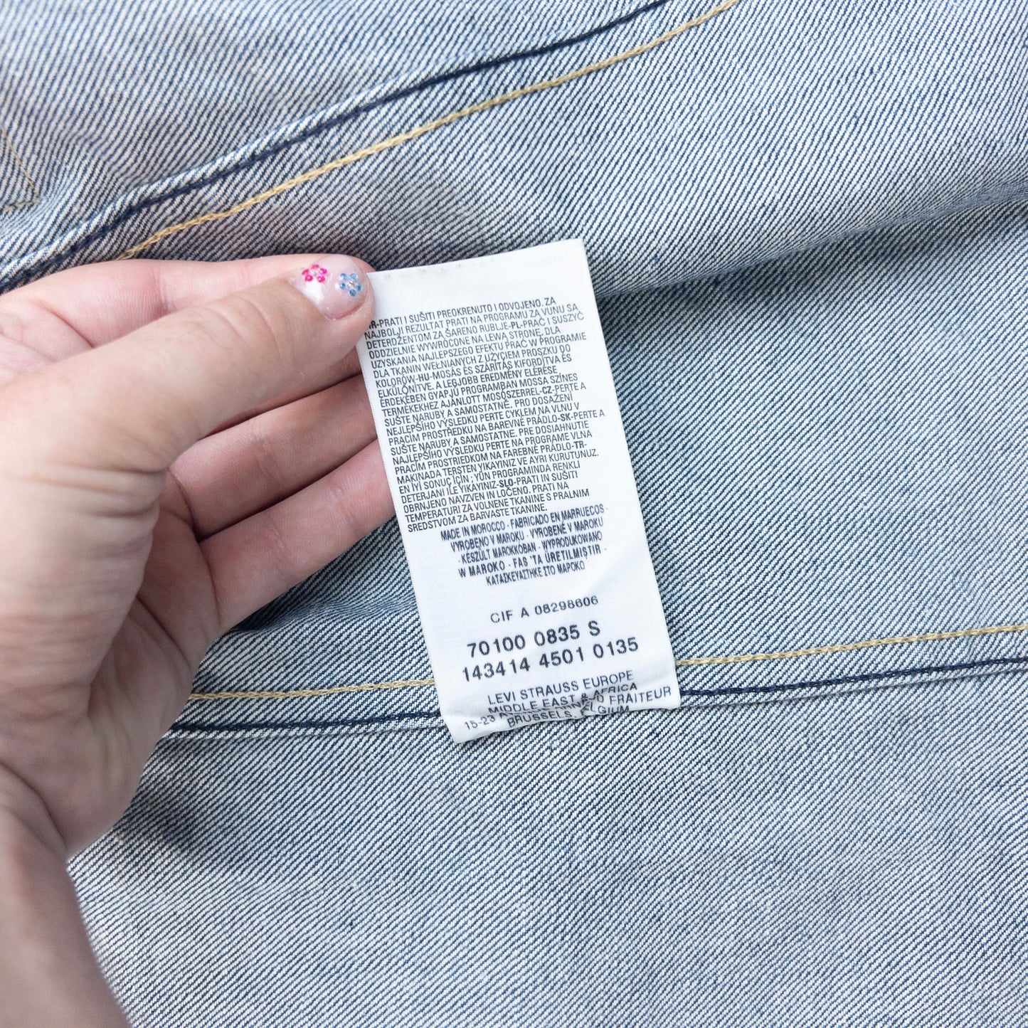 Vintage 2000s Levi's Engineered Garments Denim Jacket Womens Size S
