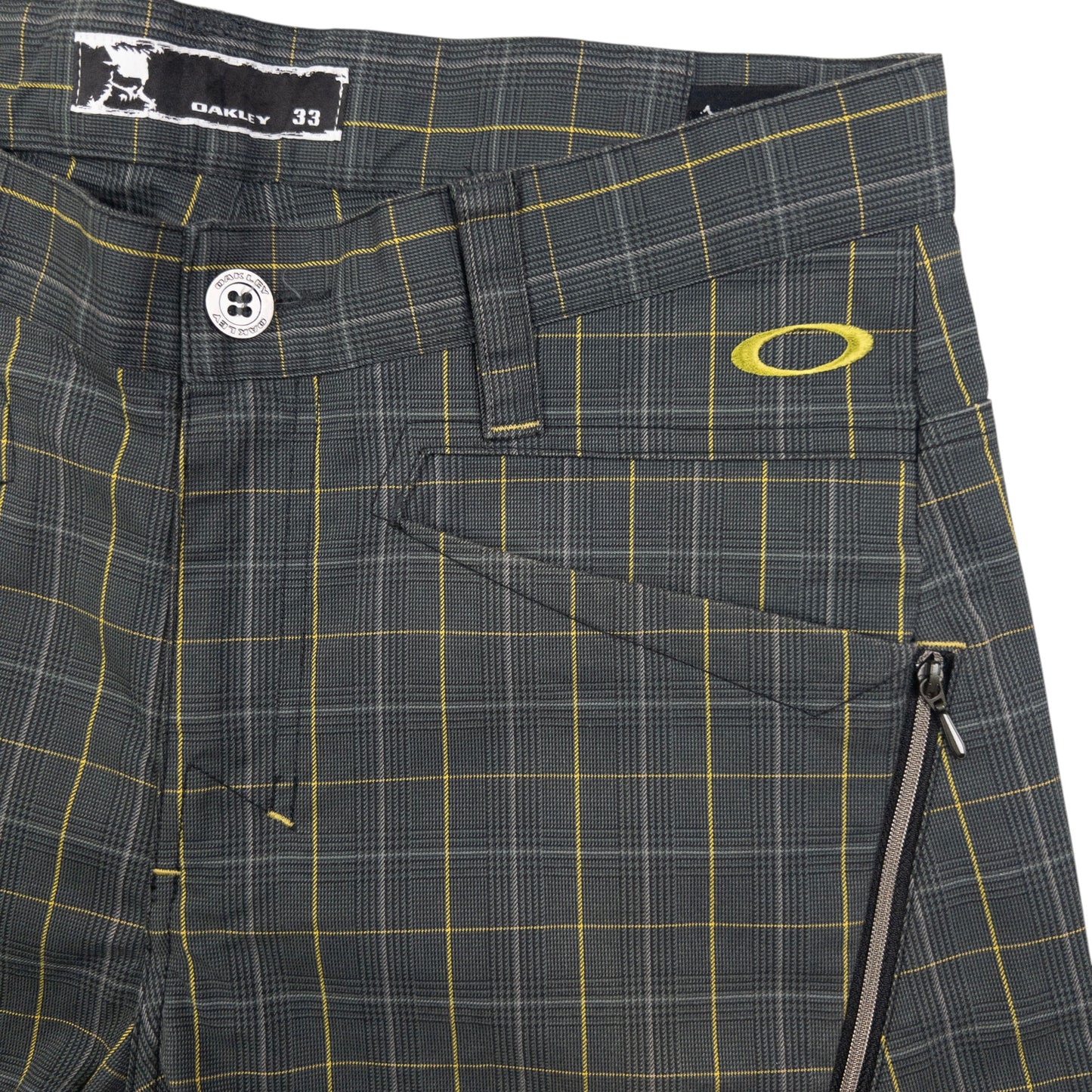 Vintage Oakley Checkered Trousers Size W31