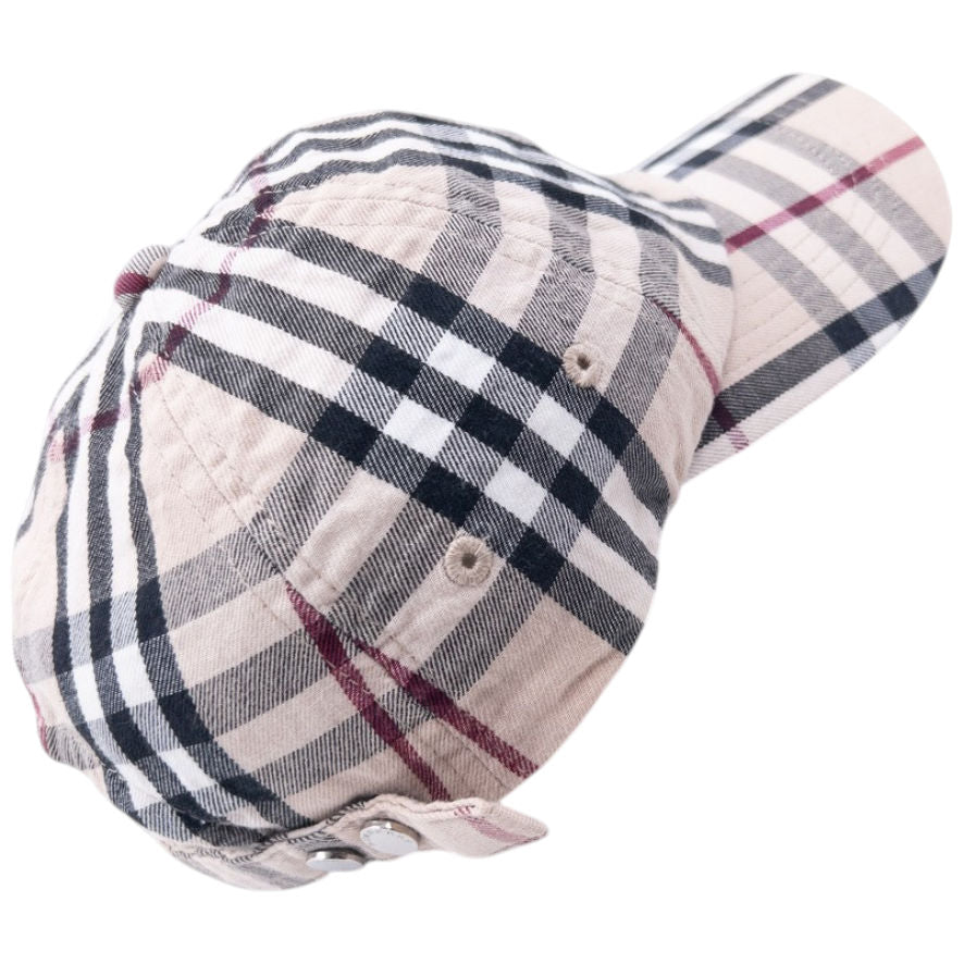 Vintage Burberry Nova Check Hat