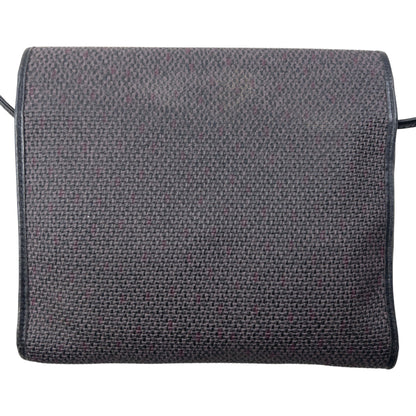 Vintage 80s YSL Yves Saint Laurent Woven Crossbody Bag