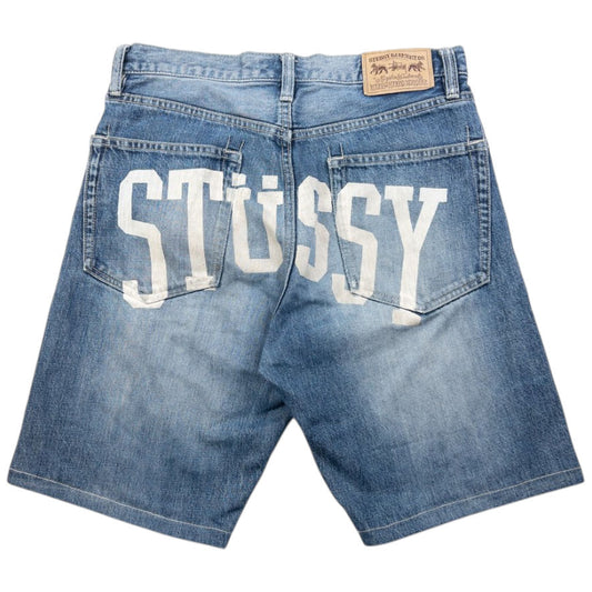 Vintage Stussy Denim Shorts Size W31