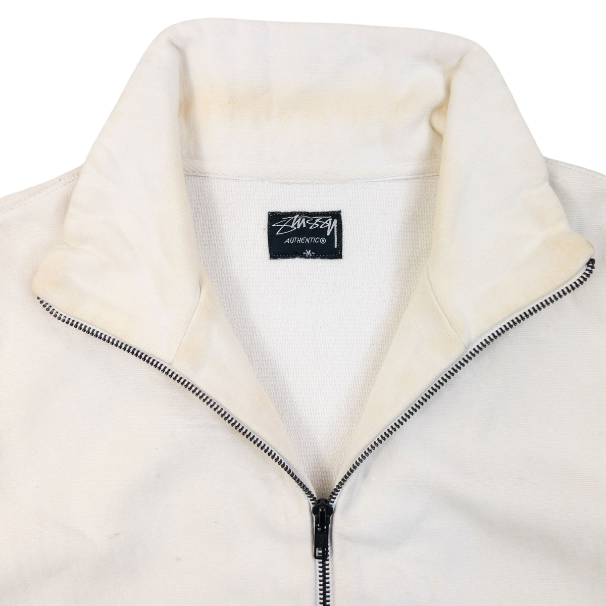 Vintage 2000s Stussy Zip Up Sweatshirt Size M