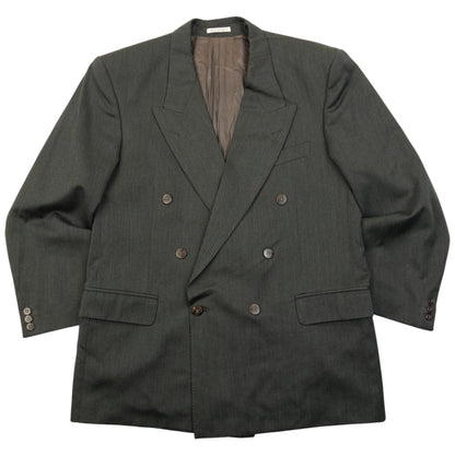 Vintage 90s YSL Yves Saint Laurent Jacket & Trousers Suit Set Size M