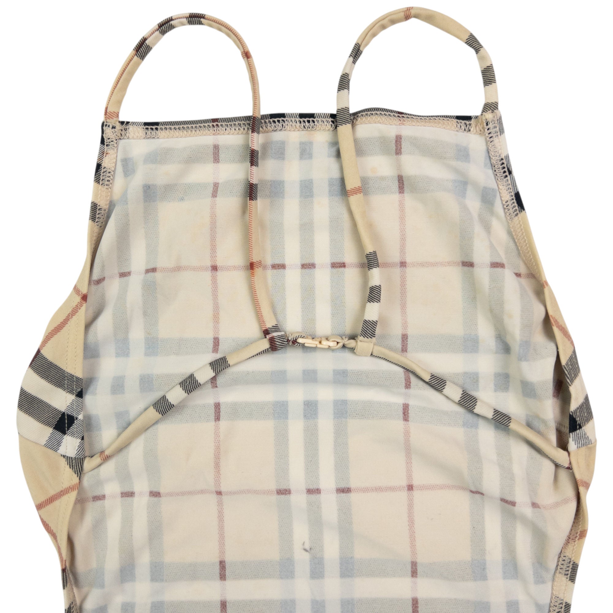Vintage Burberry Nova Check Swimming Costume Womens Size L