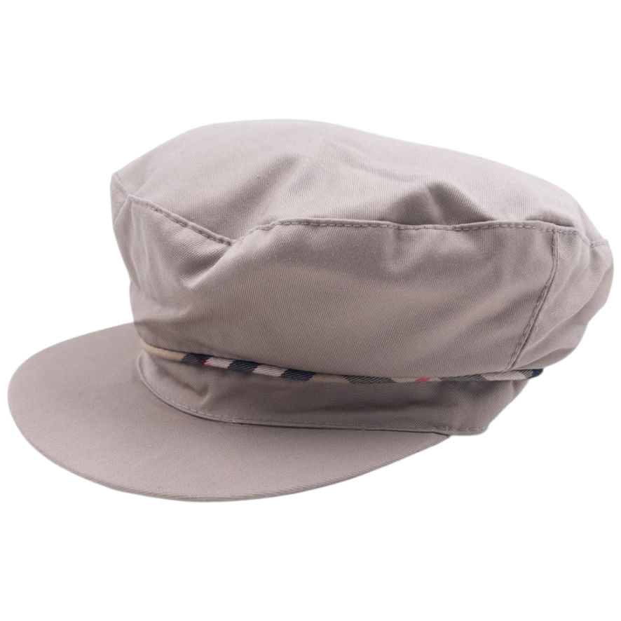Vintage 80s Burberry Newsboy Hat Size M