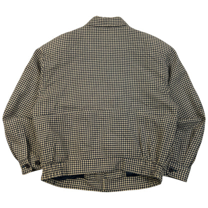 Vintage 90s YSL Yves Saint Laurent Checkered Harrington Jacket Size XS
