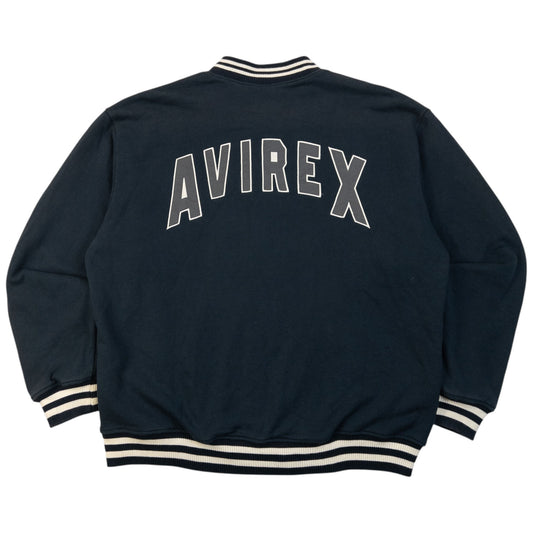 Vintage 2000s AVIREX New York Varsity Bomber Jacket Size XXL