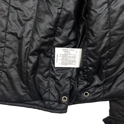 Vintage Armani Jeans Removable Hood Zip Jacket Size M