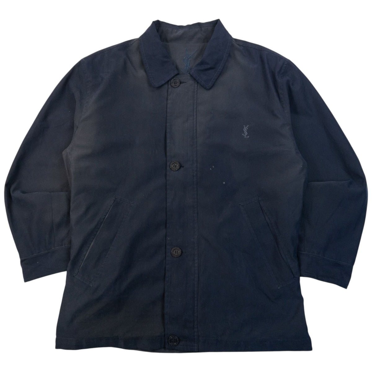 Vintage 90s YSL Yves Saint Laurent Harrington Jacket Size M