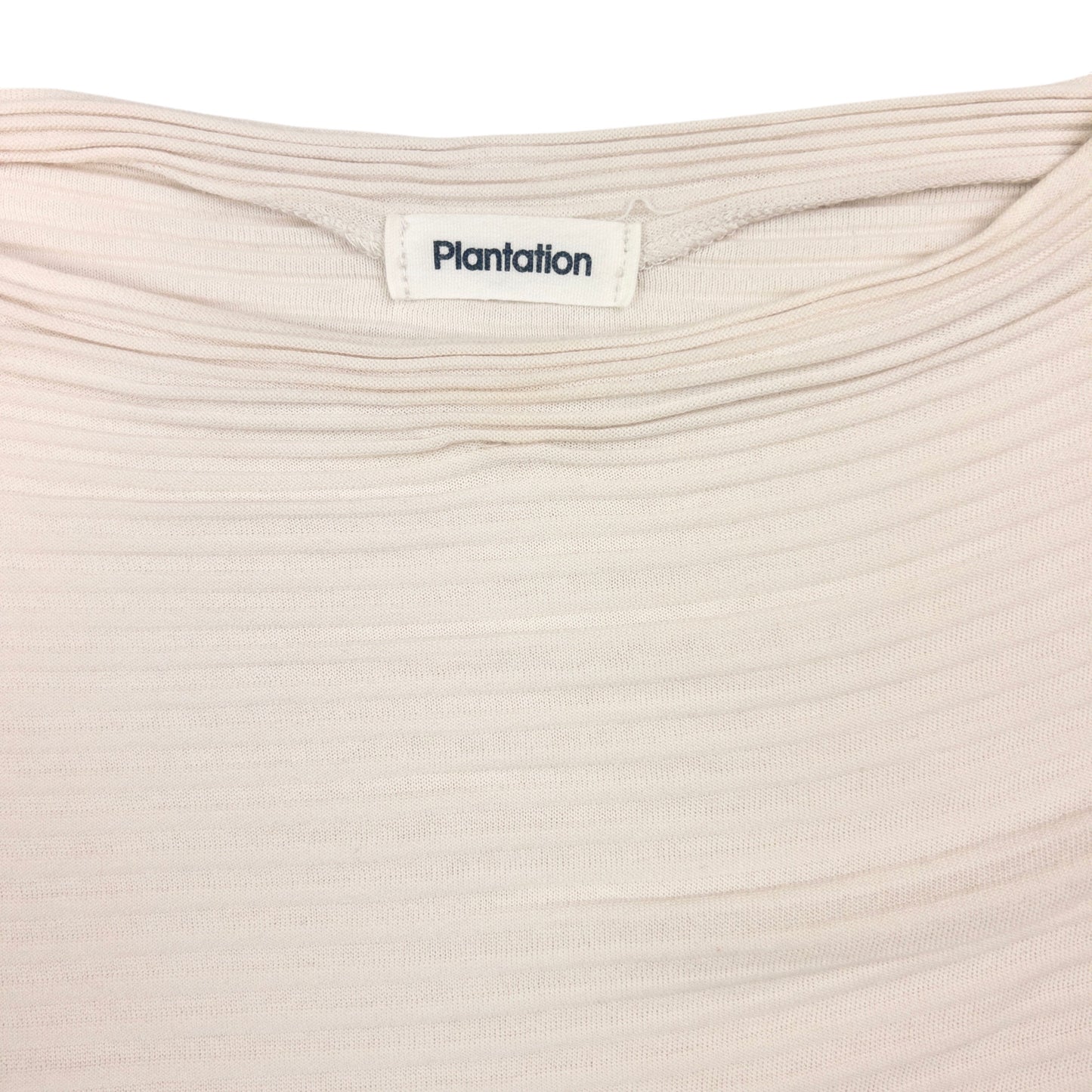 Vintage Plantation By Issey Miyake Ribbed Mock Neck T Shirt Size S