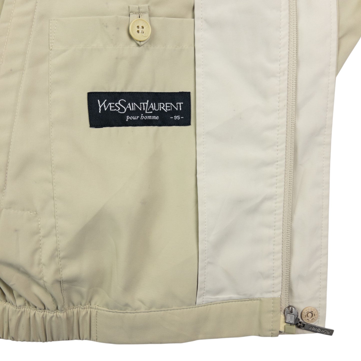 Vintage YSL Yves Saint Laurent Harrington Jacket Size S