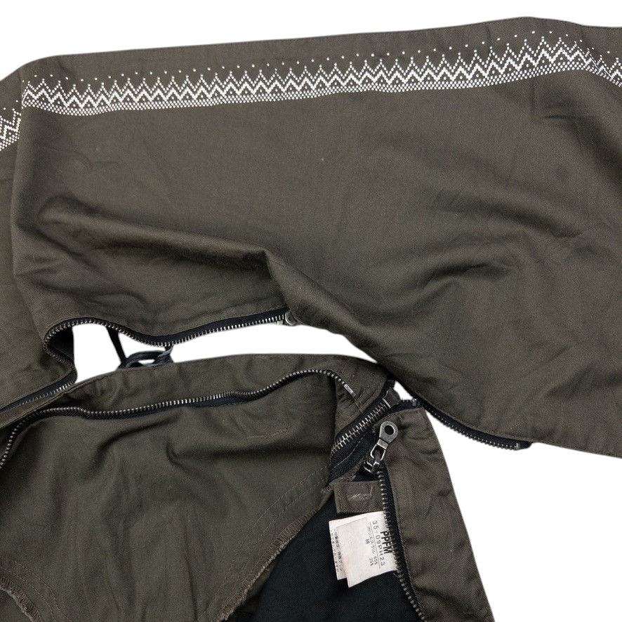 Vintage PPFM Lace-Back Trousers Size W32