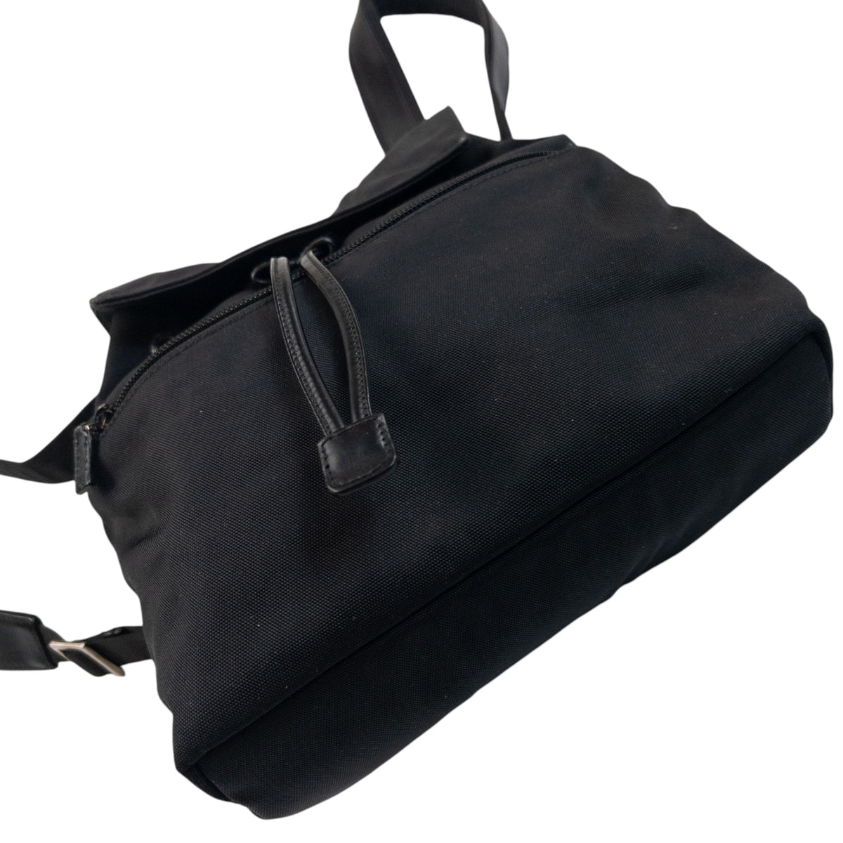 Vintage 2000s Gucci Bucket Backpack in black, photo 8