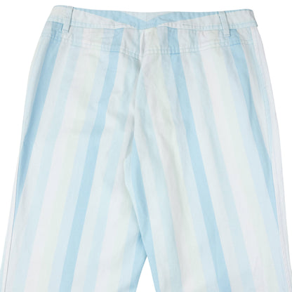Vintage 2000s Prada Sport Striped Trousers Womens Size W28