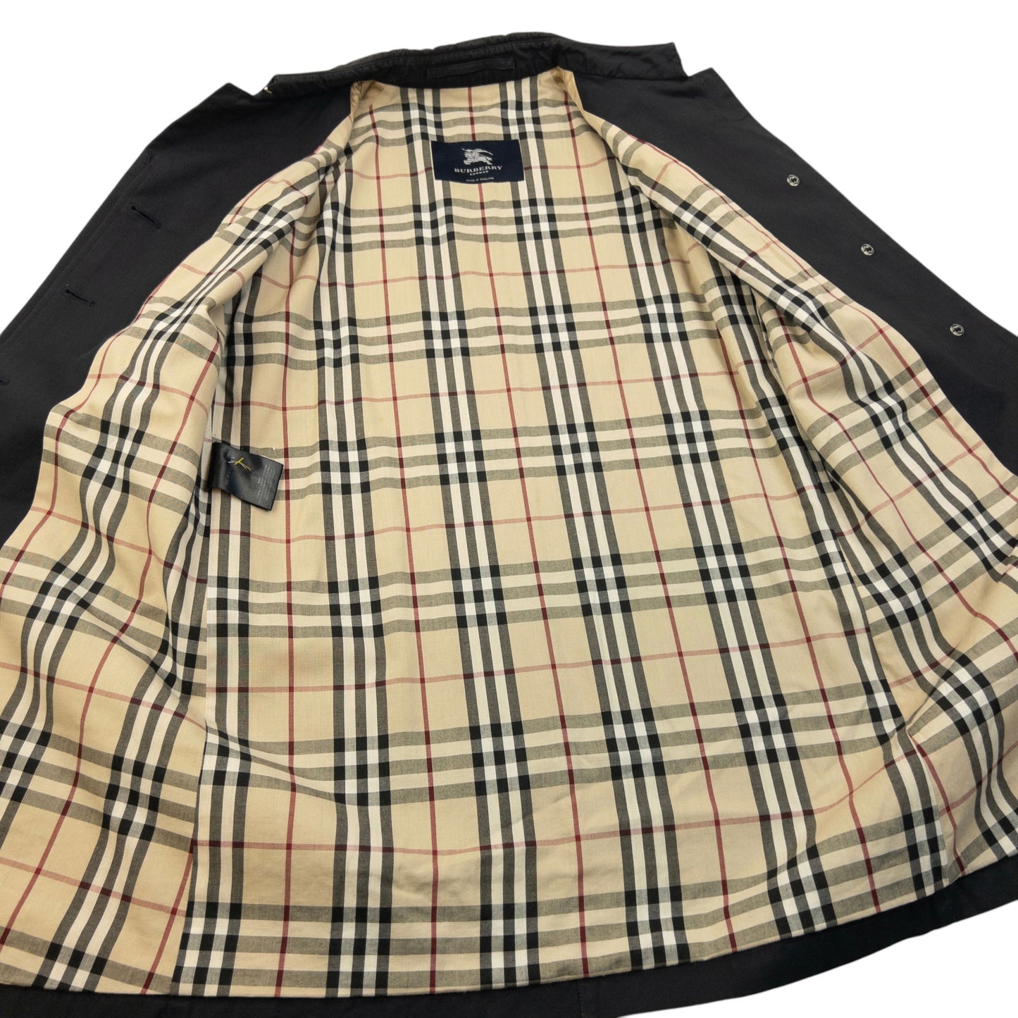Vintage 2000s Burberry Nova Check Lined Jacket Womens Size M