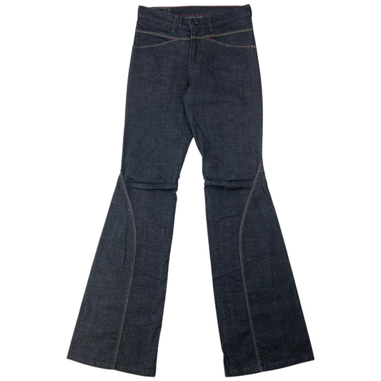 Vintage Marithe + Francois Girbaud Flared Denim Jeans Size W28