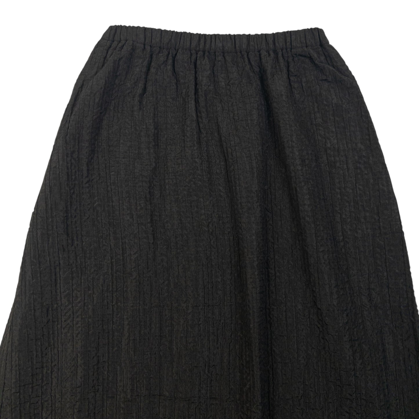 Vintage 90s Plantation By Issey Miyake Crinkle Skirt Womens One Size