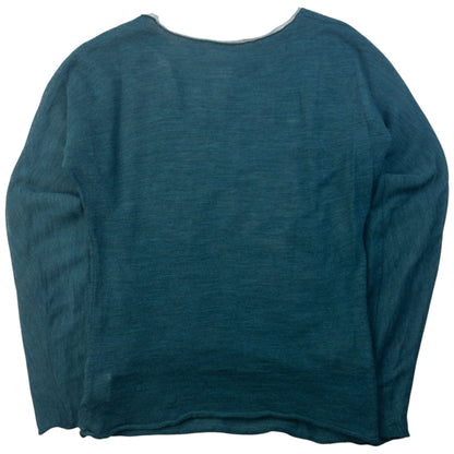Vintage 90s Yohji Yamamoto Layered Wool Jumper Womens Size S