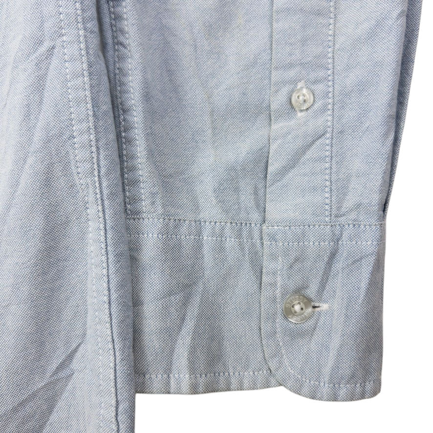 Vintage Stussy Long Sleeve Button Up Shirt Size L