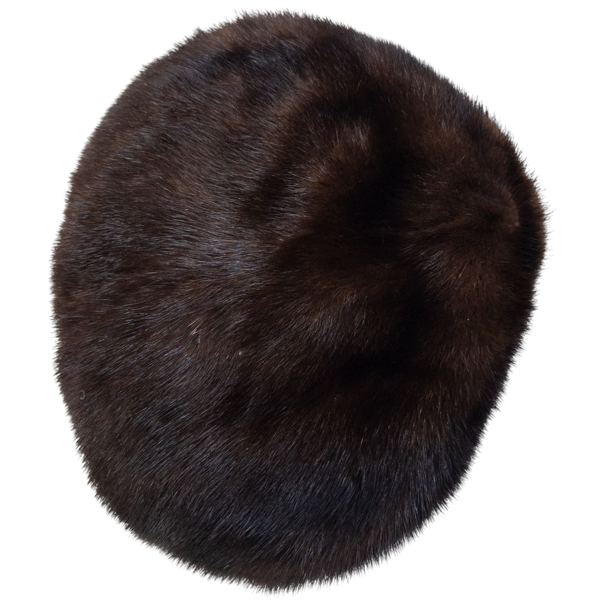 Vintage 90s Dior Fur Hat in brown, photo 7