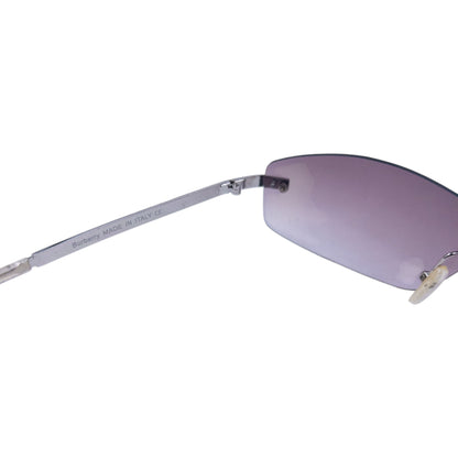 Vintage 2000s Burberry Nova Check Rimless Sunglasses