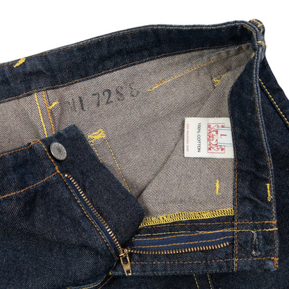 Vintage Evisu Triple Gull Japanese Denim Skirt Womens Size W28