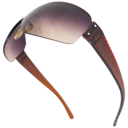 Vintage 2000s Prada Sport Rimless Sunglasses