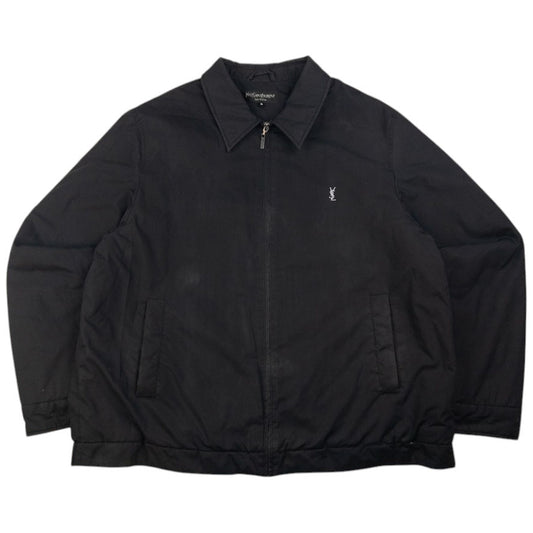 Vintage YSL Yves Saint Laurent Padded Zip Up Jacket Size XL