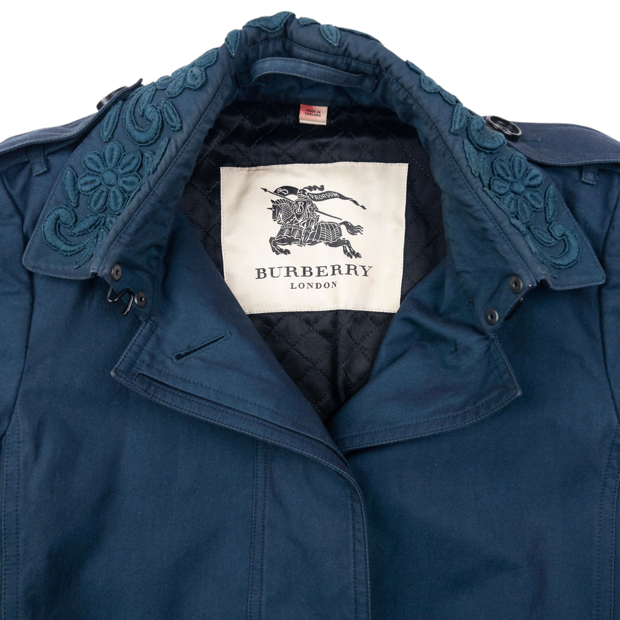 Vintage 2000s Burberry Belt Waist Trench Jacket Womens Size S