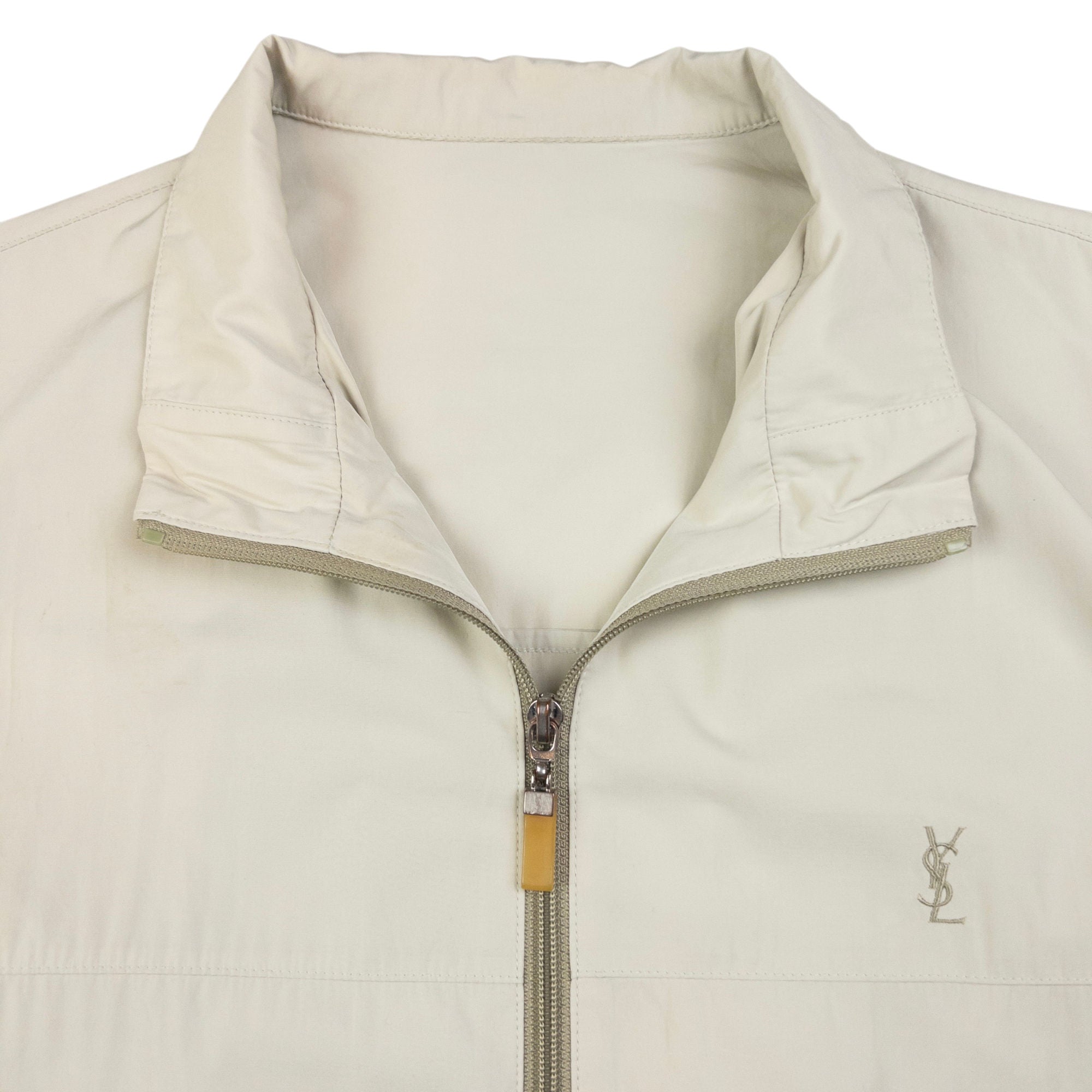 Vintage YSL Yves Saint Laurent Zip Up Jacket Size S