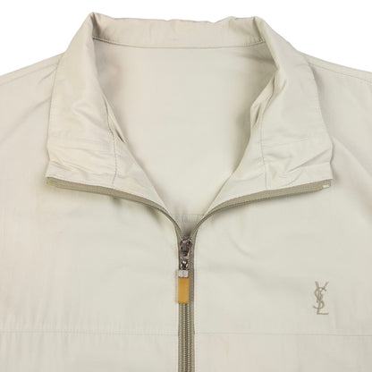 Vintage YSL Yves Saint Laurent Zip Up Jacket Size S