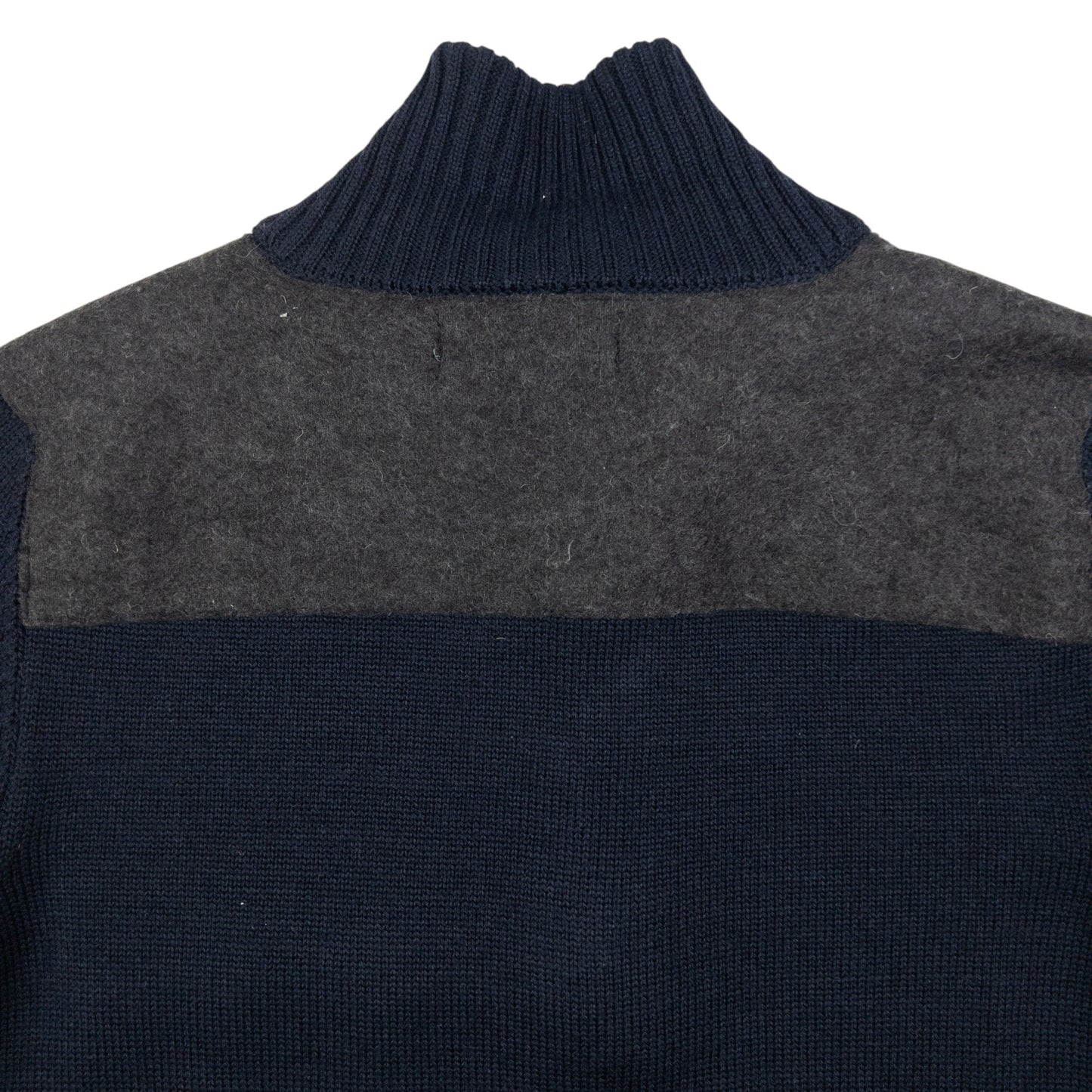 Vintage Stone Island Q Zip Turtleneck Jumper Size M