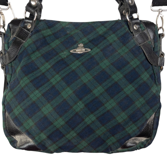Vintage Vivienne Westwood Tartan Crossbody Bag