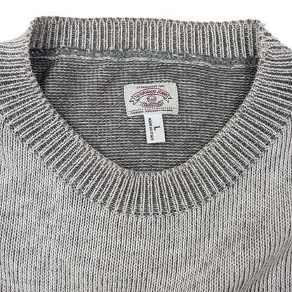 Vintage 90s Armani Jeans Lightweight Knit Jumper Size L