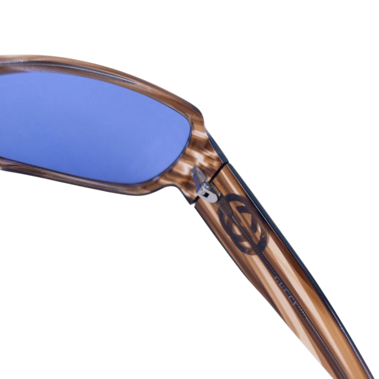 Vintage 2000s Gucci Striped Sunglasses