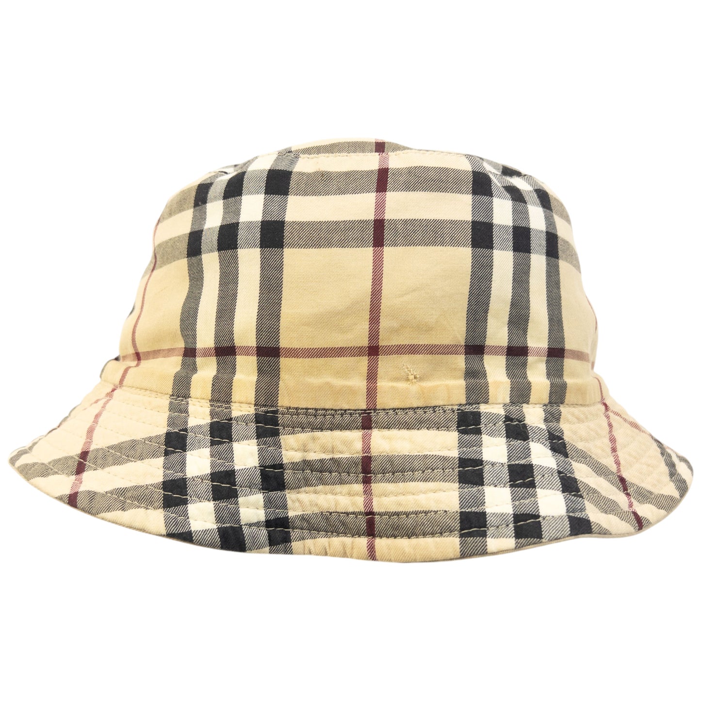 Vintage 2000s Burberry Nova Check Reversible Bucket Hat