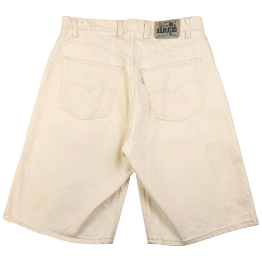 Vintage Levi's Silver Tab Loose Denim Shorts Size W33