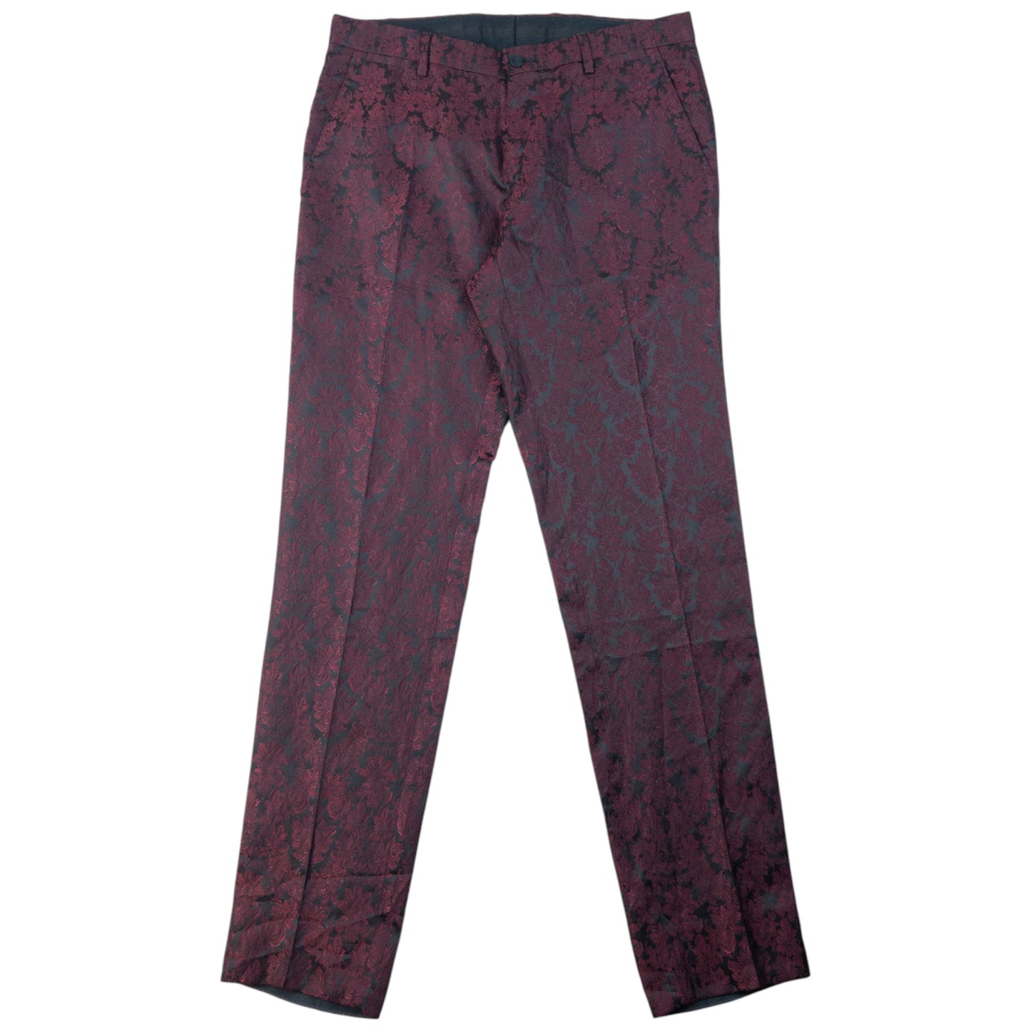 Vintage 2000s Dolce & Gabbana Brocade Waistcoat & Trousers Suit Set Size M