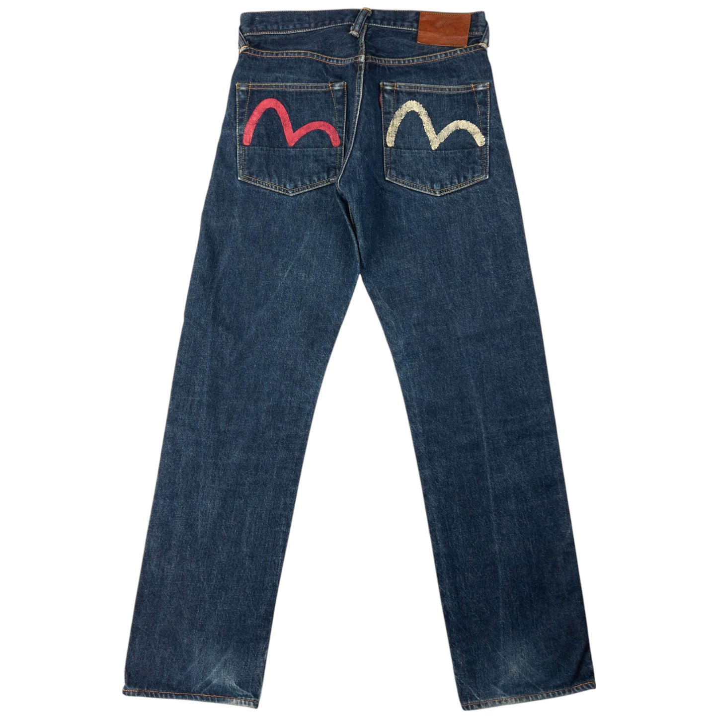 Vintage Evisu Double Gull Japanese Denim Jeans Size W28