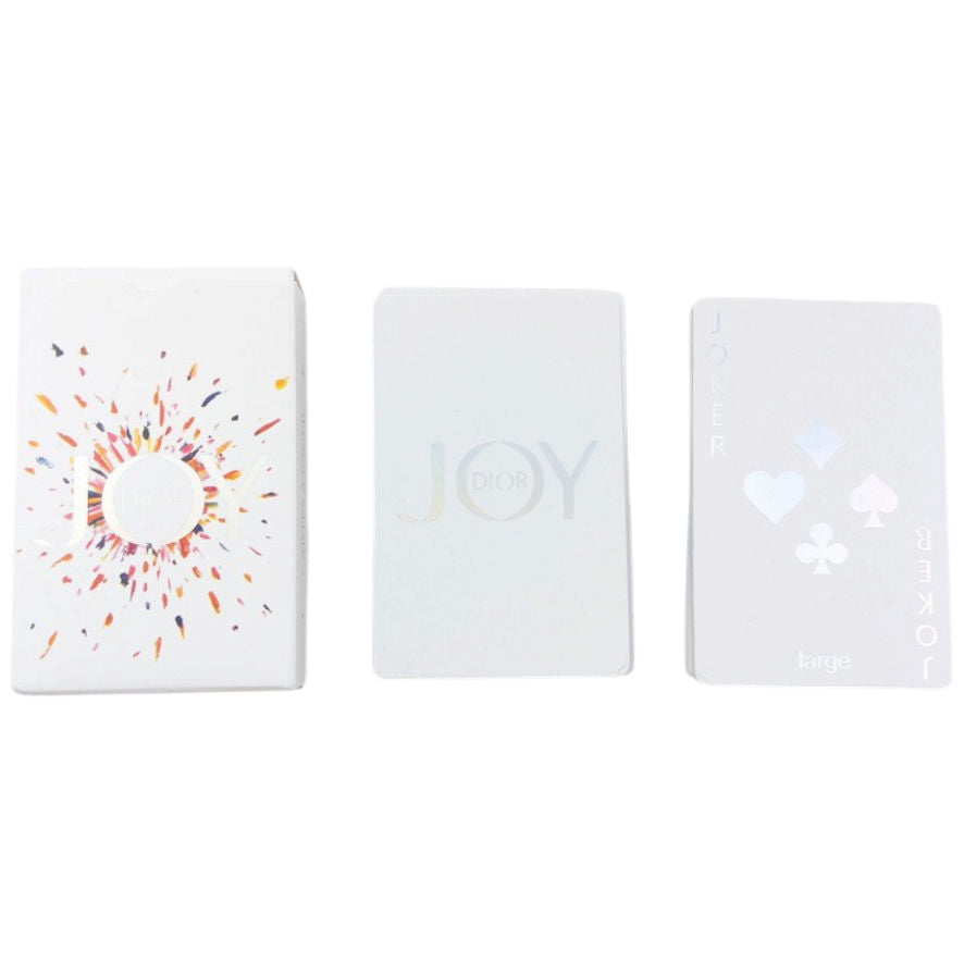Vintage Dior JOY Holographic Playing Cards