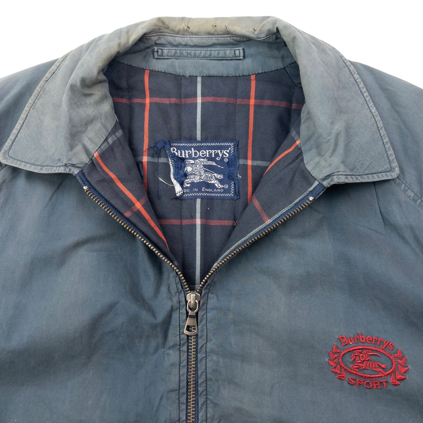 Vintage 90s Burberry Nova Check Lined Jacket Size L