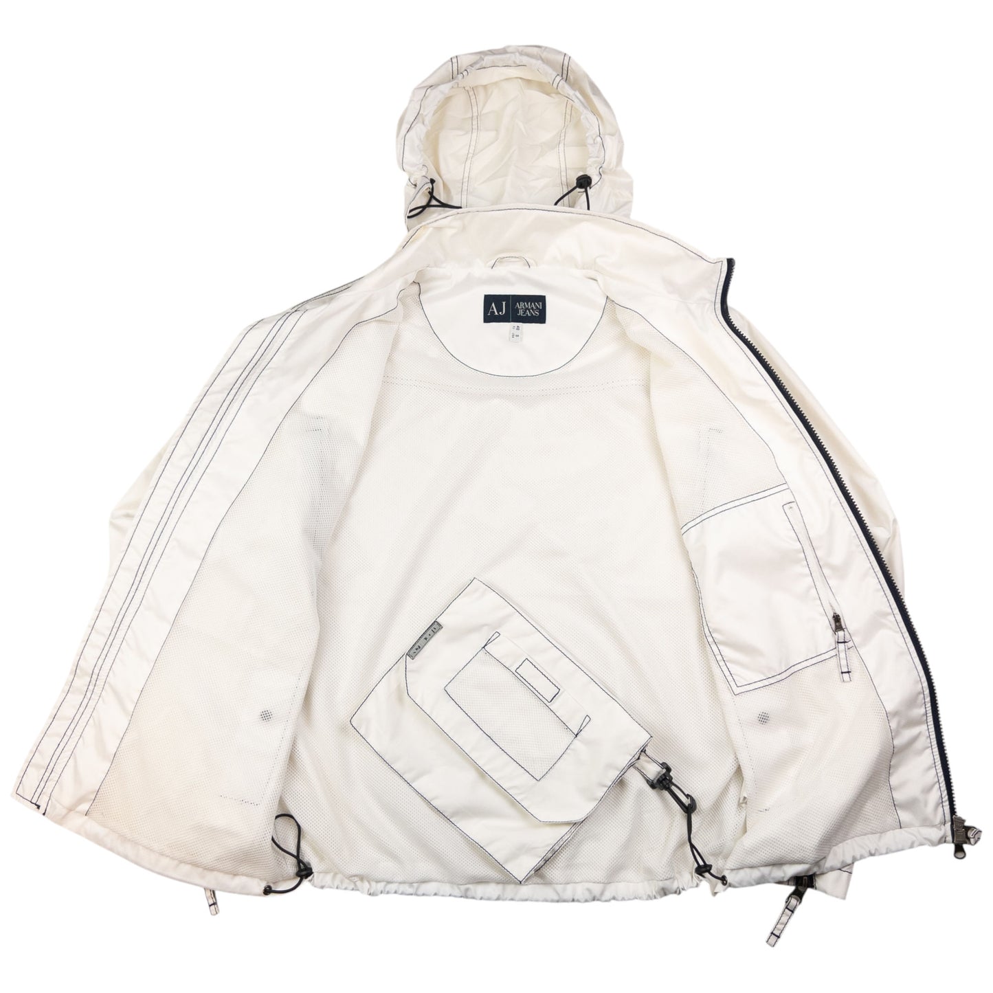 Vintage Armani Jeans Zip Up Jacket Size M
