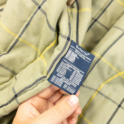 Vintage 90s Burberry Zip Up Padded Jacket Size XL