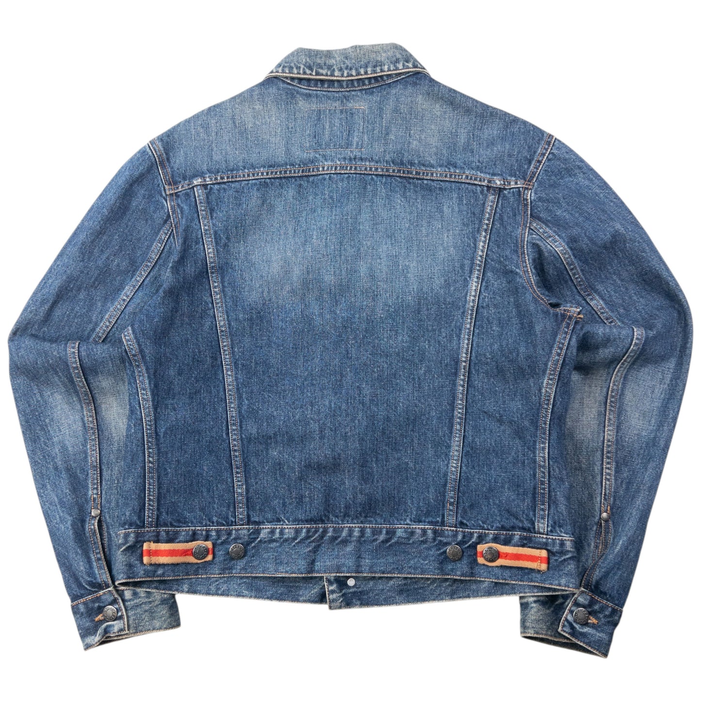 Vintage 2000s Gucci Button Up Denim Jacket Womens Size L