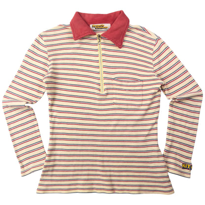 Vintage Hysteric Glamour Long Sleeve Q Zip Shirt Womens Size S