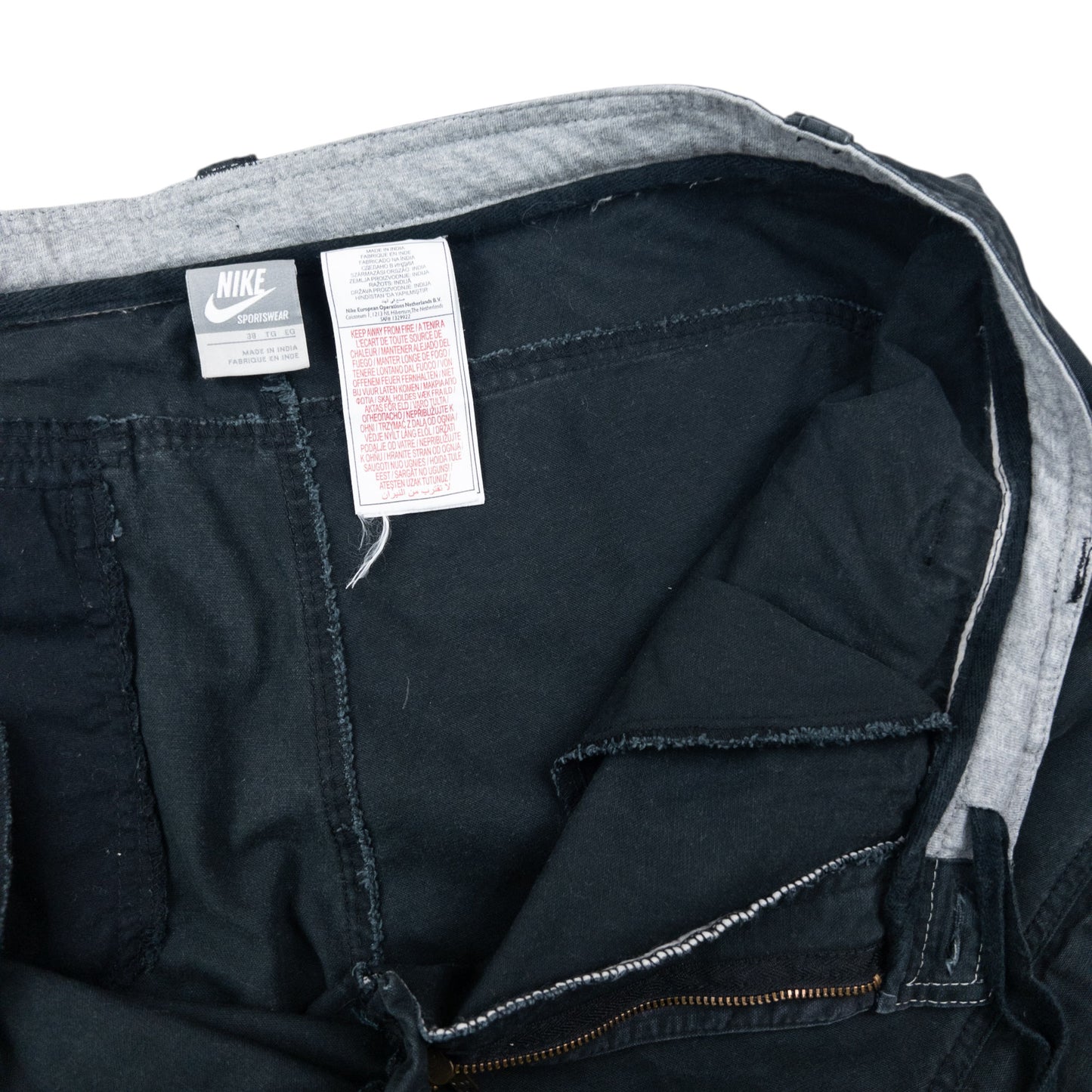 Vintage 2000s Nike Cargo Trousers Size W38