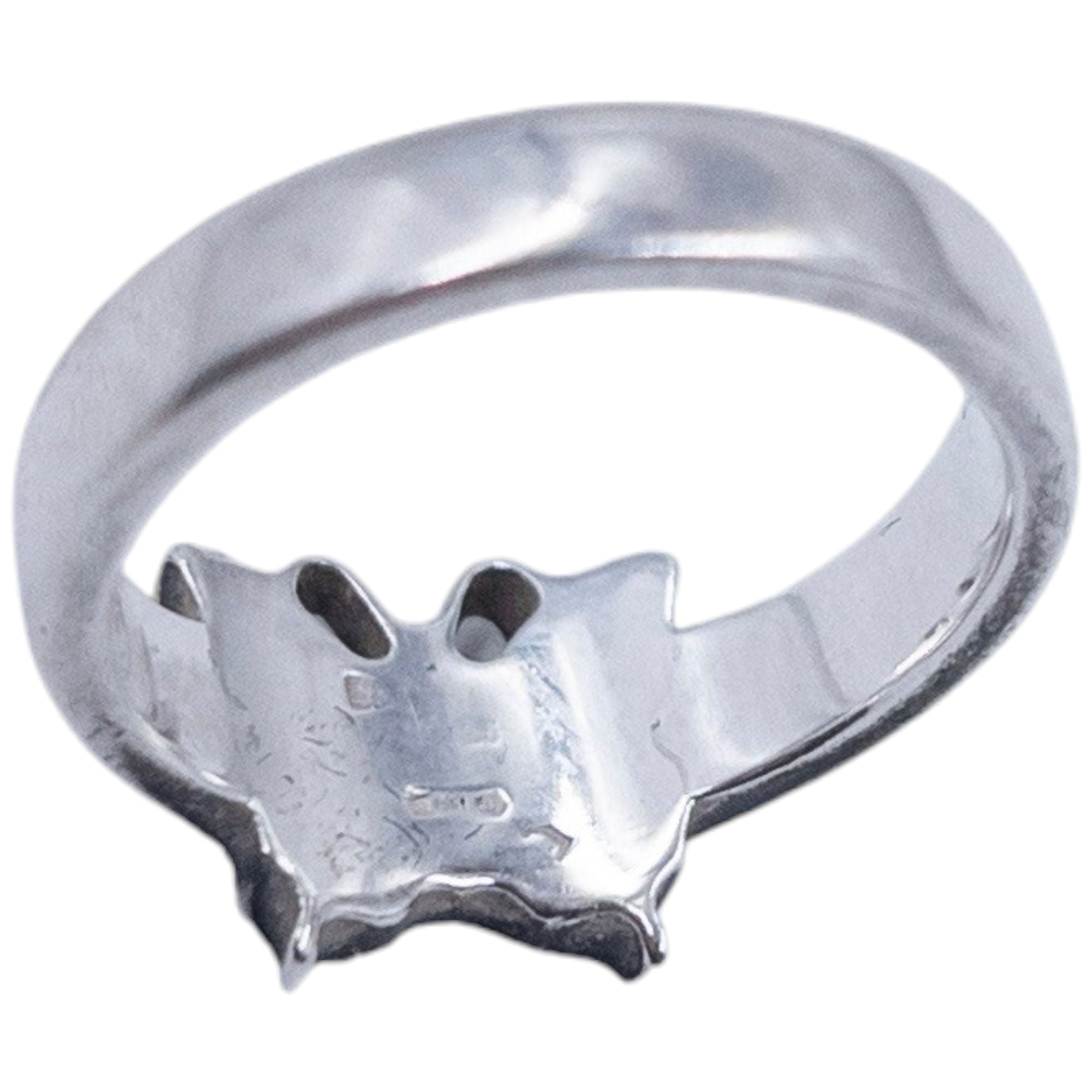 Vintage Gucci Silver Butterfly Ring