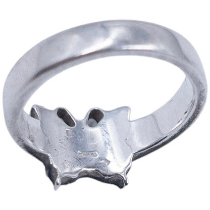 Vintage Gucci Silver Butterfly Ring