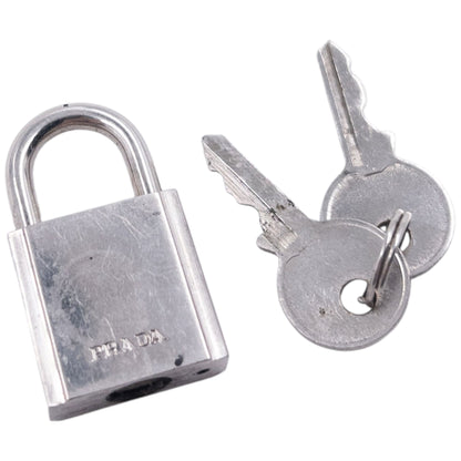 Vintage 2000s Prada Mini Padlock & Key