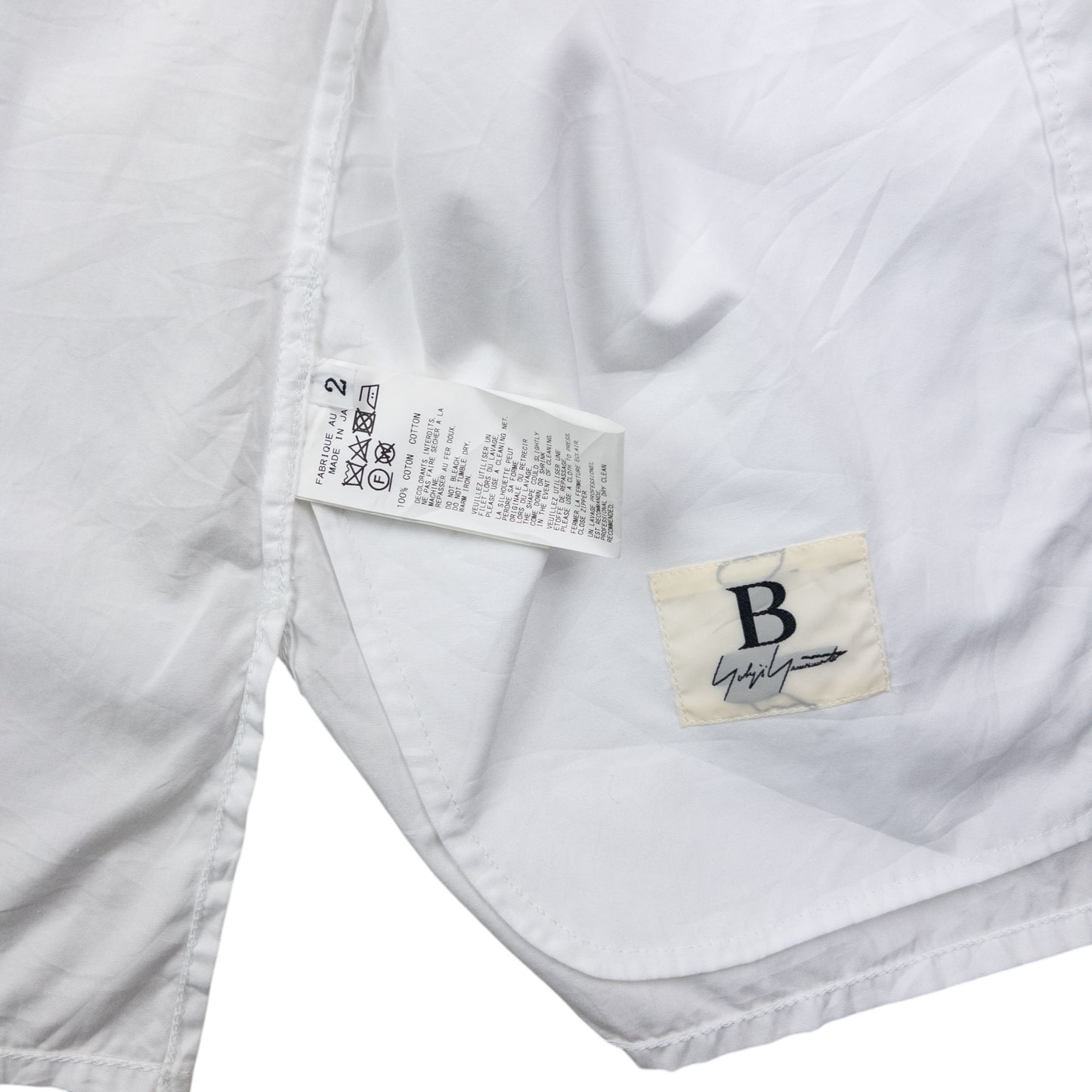 Vintage 2000s Yohji Yamamoto Full Zip Hooded Jacket Size L